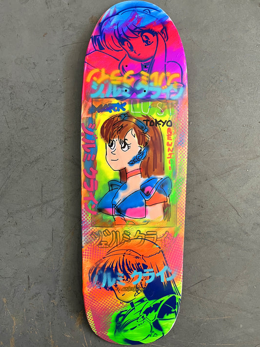 gonz dream girl FLUORESCENT COLORS 9.5 X 31.75 1 OF 1