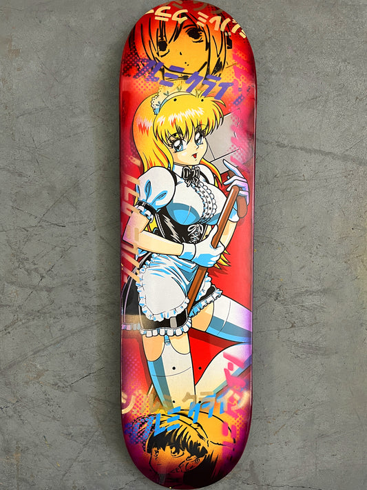 maid ginger 8.25 X 32.25 YELLOW/ORANGE/RED ANODIZED MIXED PROCESS SIGNED 1 of 1