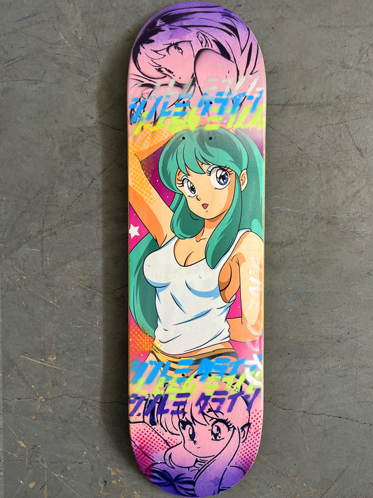 lum chan 3 8.25 X 32.25 PURPLE/PINK/MAGENTA MIXED PROCESS SIGNED 1 of 1