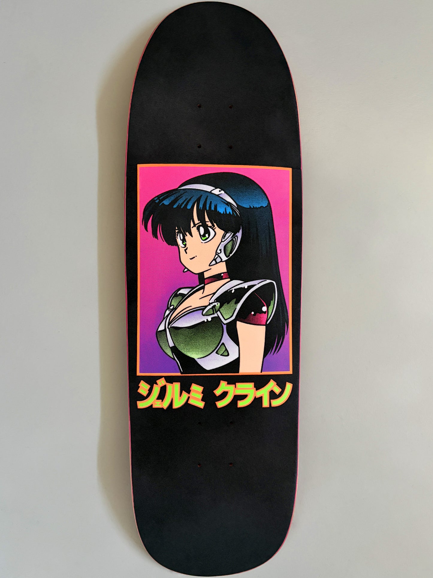 black velvet blacklight dream girl SPECIAL EDITION SIGNED 9.5 X 31.75 HAND SCREENED