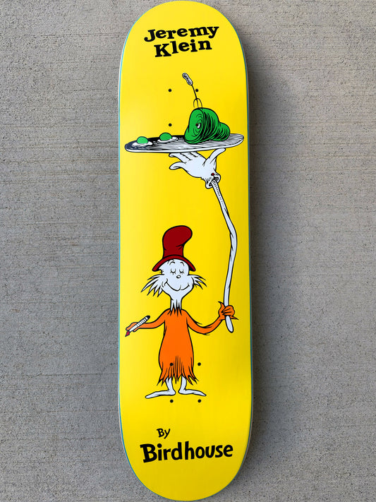 SIGNED green eggs board OG COLOR 8.0 X 31.75 HAND SCREENED