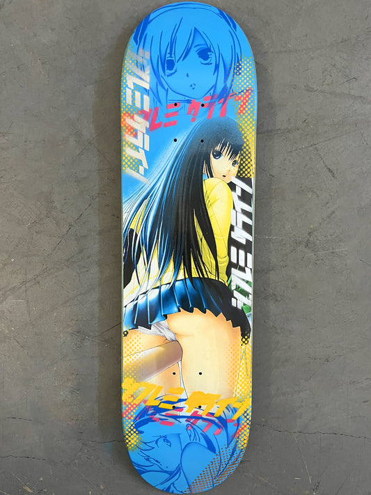 handrail 8.25 X 32.25 BLUE MIXED PROCESS SIGNED 1 of 1