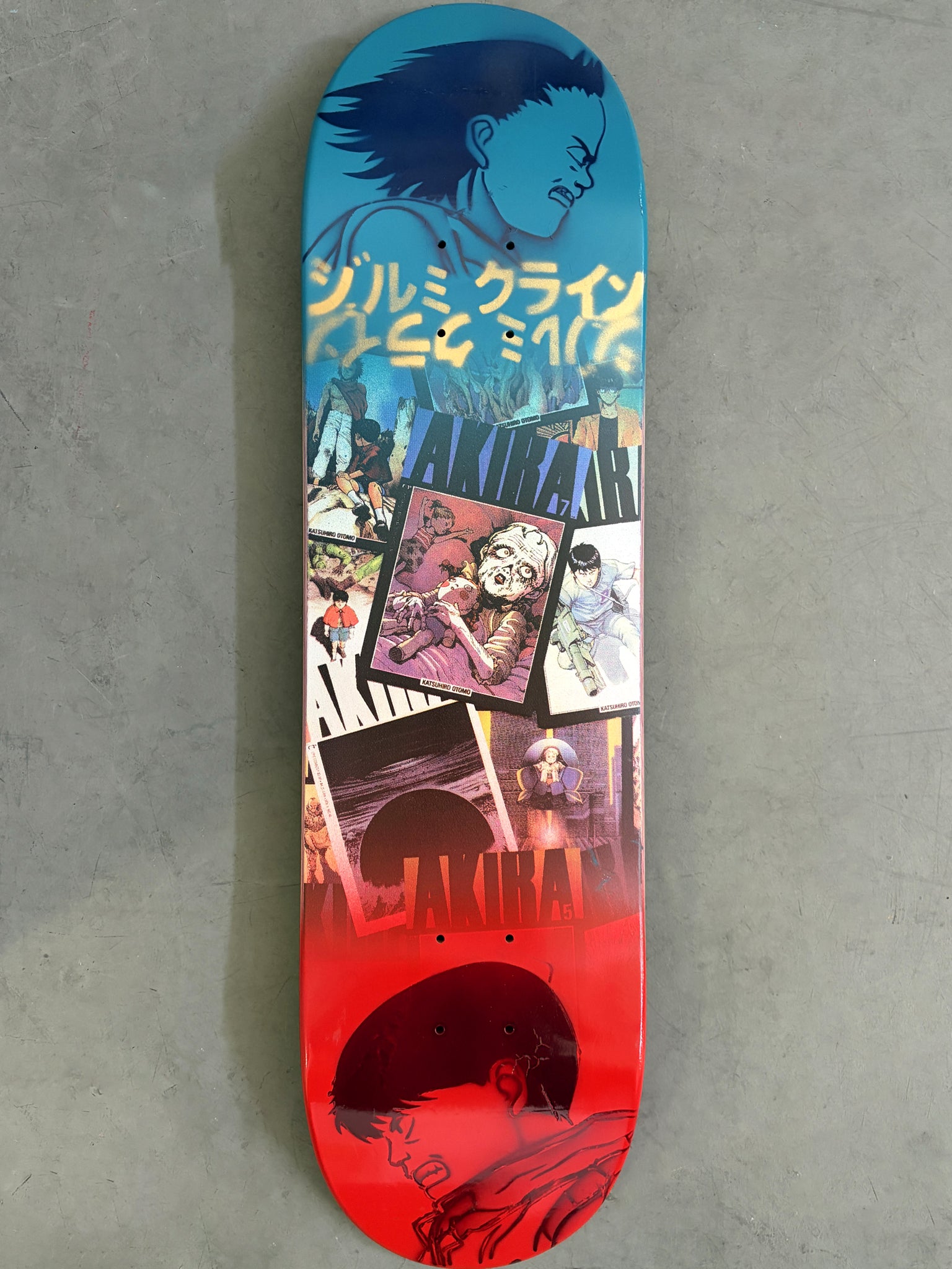 akira comics craze tetsuo/kaneda MIXED PROCESS 8.25 X 32.25 HAND