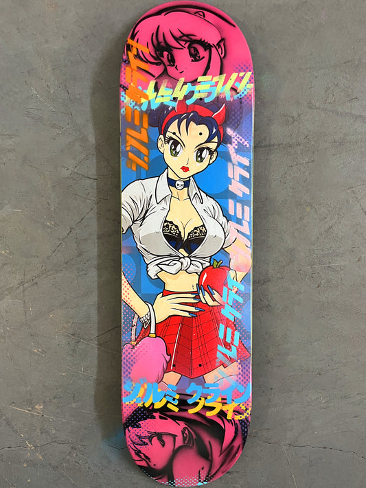 devil school girl 8.25 X 32.25 PINK MIXED PROCESS SIGNED 1 of 1