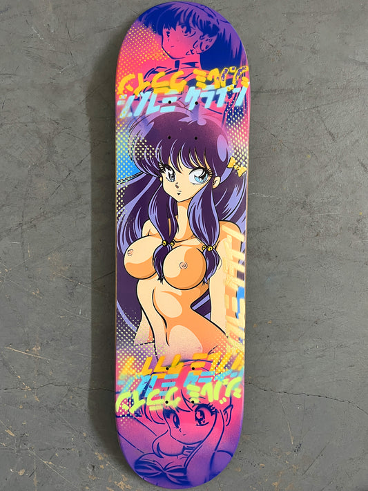 shampoo PURPLE/PINK GRADIENT 8.25 X 32 MIXED PROCESS 1 OF 1 SIGNED