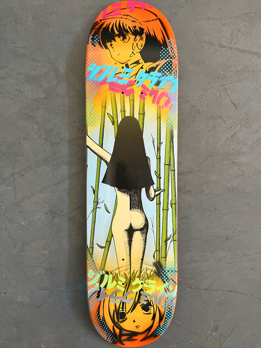 bamboo forest 8.0 X 31.75 YELLOW/ORANGE MIXED PROCESS SIGNED 1 of 1