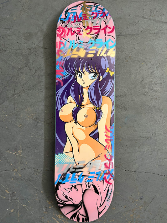 shampoo PINK/PURPLE 8.25 X 32 MIXED PROCESS 1 OF 1 SIGNED