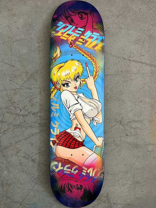 seesaw suzi 7.88 X 31.75 MAGENTA/PURPLE MIXED PROCESS SIGNED 1 of 1