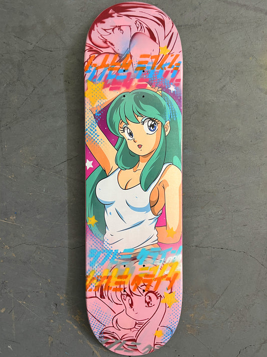 lum chan 3 8.25 X 32.25 PINK MIXED PROCESS SIGNED 1 of 1