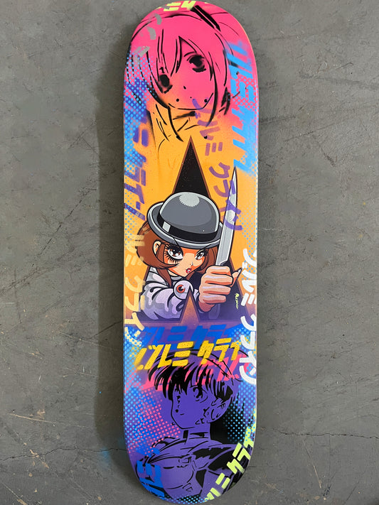 ultraviolence 8.25 X 32.25 PINK/PURPLE MIXED PROCESS SIGNED 1 of 1