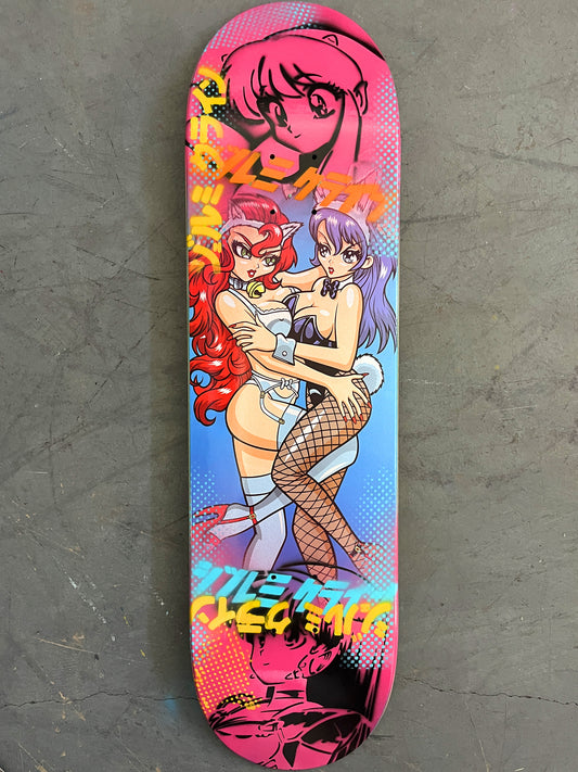 catfight 8.5 X 32.25 PINK MIXED PROCESS SIGNED 1 of 1