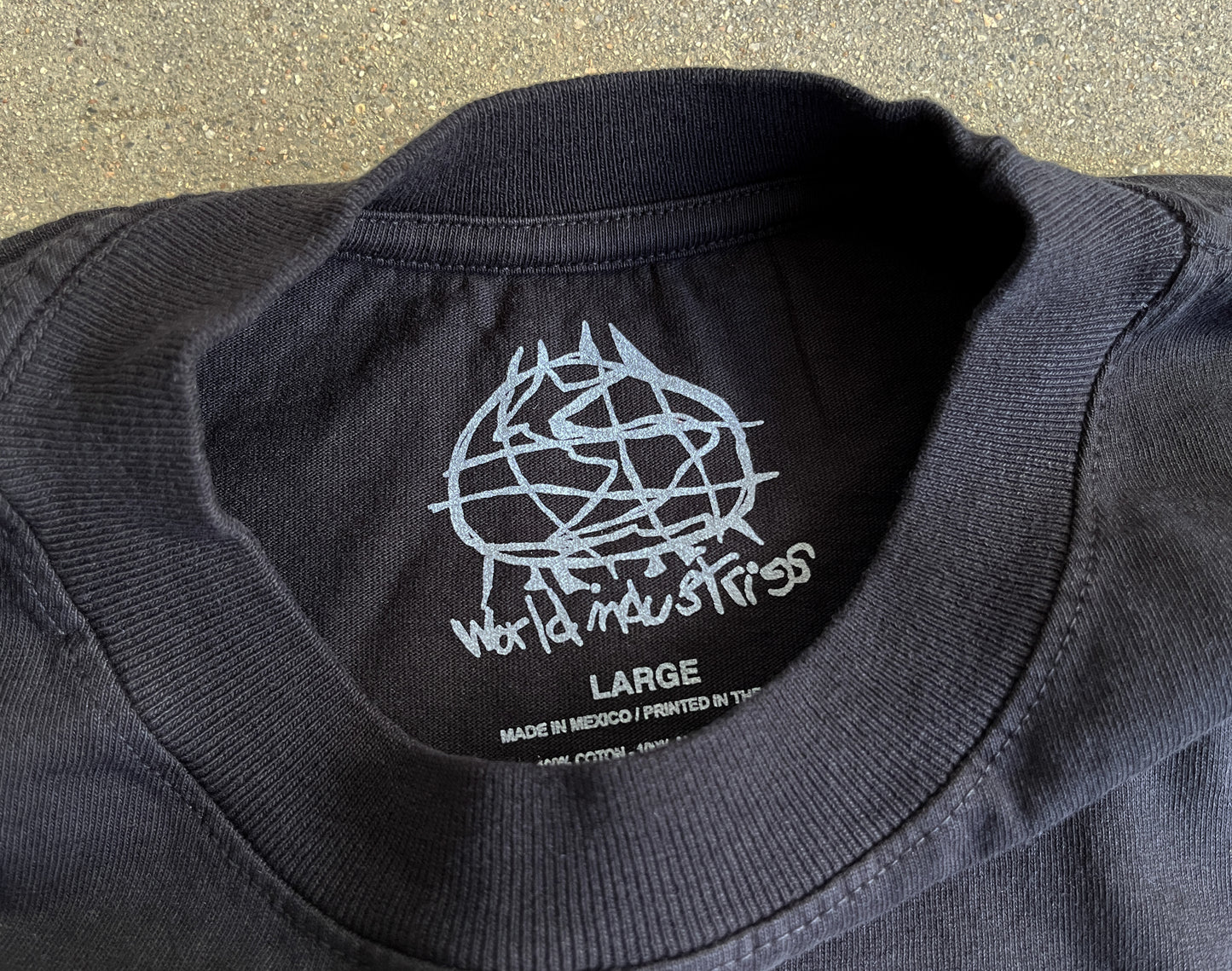 klein black eye kid premium signature t-shirt w/embroidery - BLACK