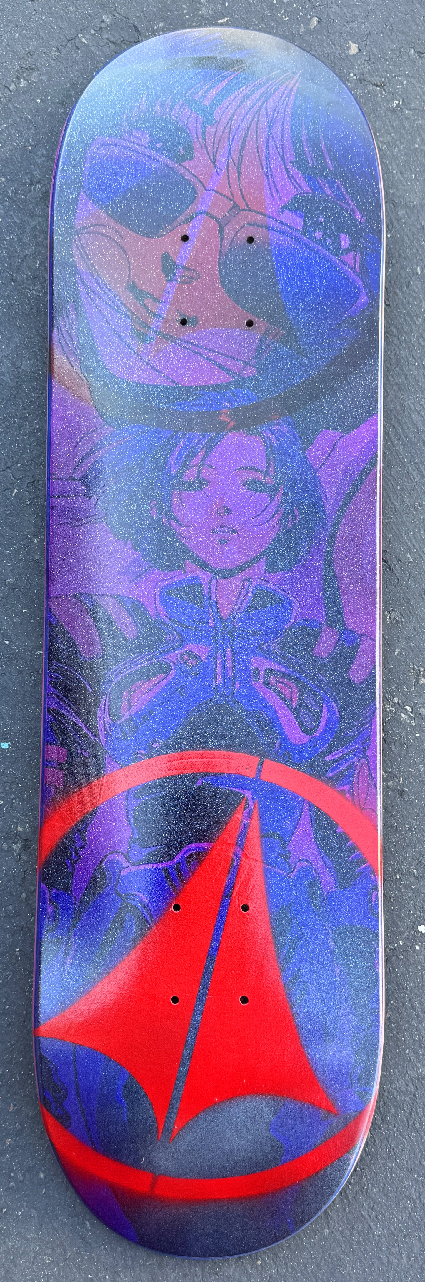 SIGNED macross 8.25 X 32.25 PURPLE HAZE 1 of 1