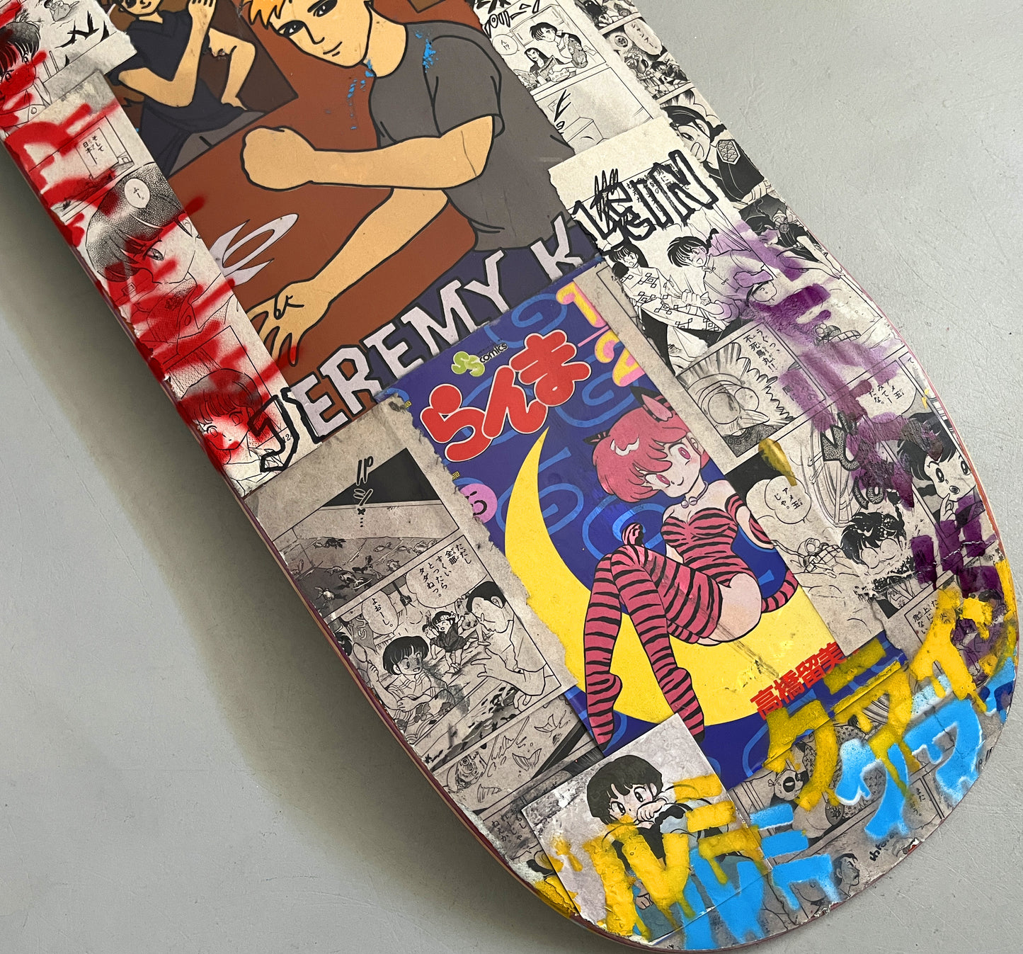 kung-fu kids HAND SCREENED/WHEATPASTE/GLUE/COMICS/SPRAY PAINT - 9.5 X 31.75 1 OF 1  #5