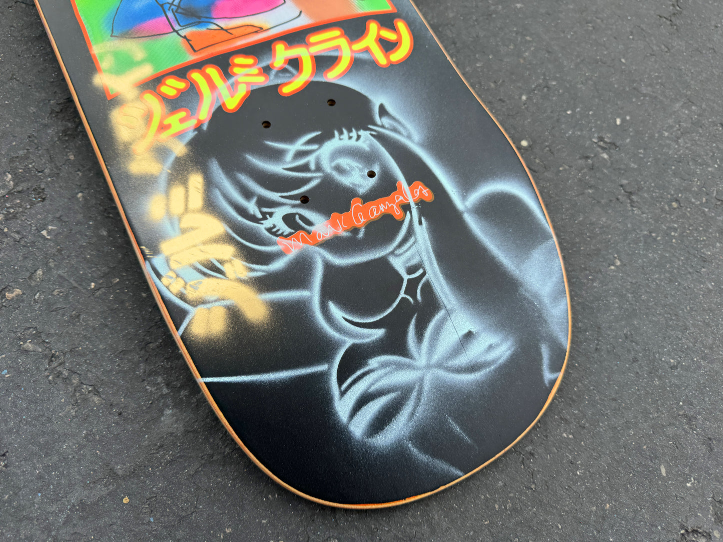 gonz dream girl BLACK 9.5 X 31.75 1 OF 1 SIGNED