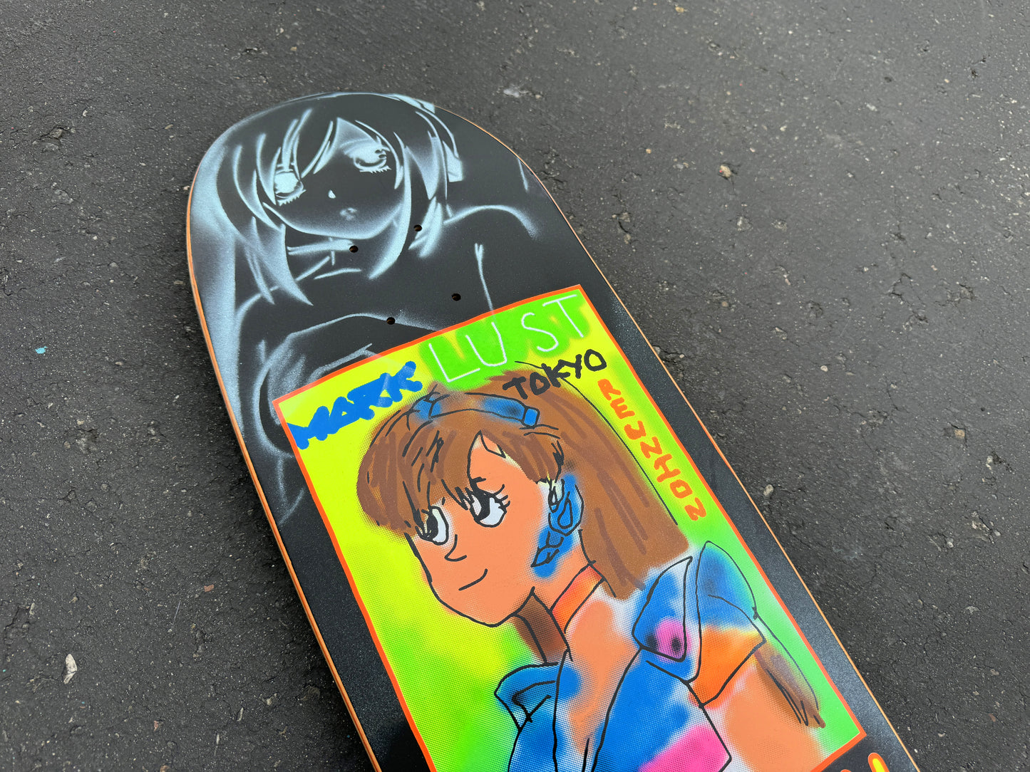 gonz dream girl BLACK 9.5 X 31.75 1 OF 1 SIGNED