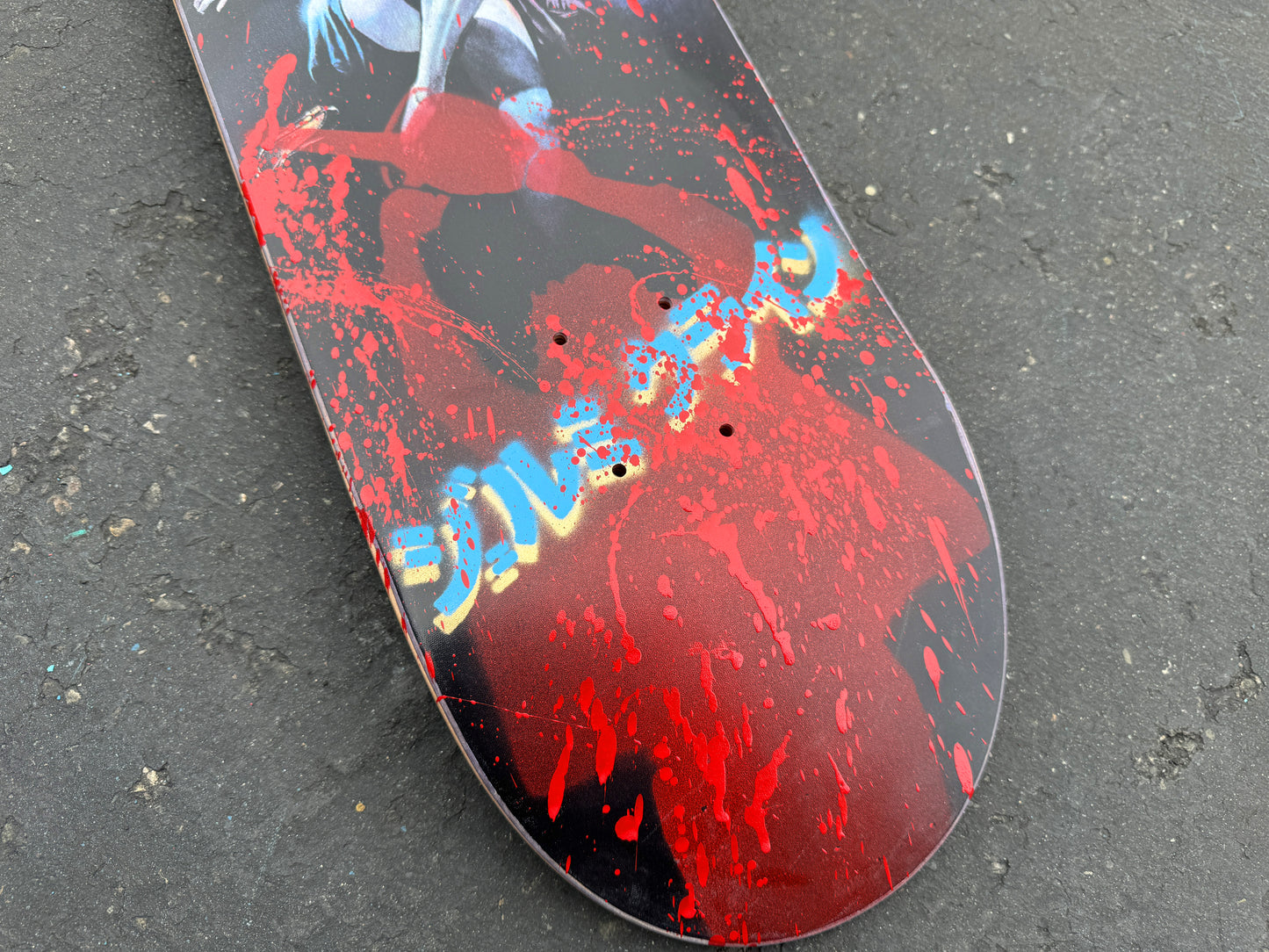 SIGNED tokyo ripper 8.5 X 32.25 CHAINSAW MASSACRE VERSION 1 OF 1