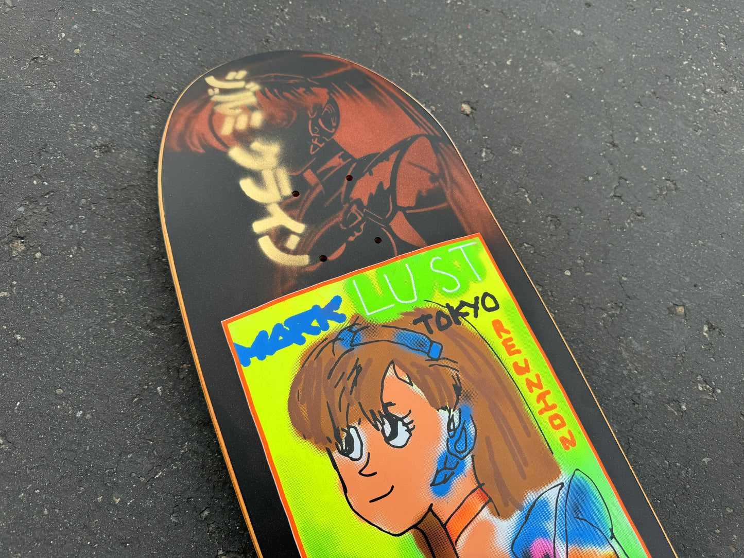 gonz dream girl BLACK #2 9.5 X 31.75 1 OF 1 SIGNED