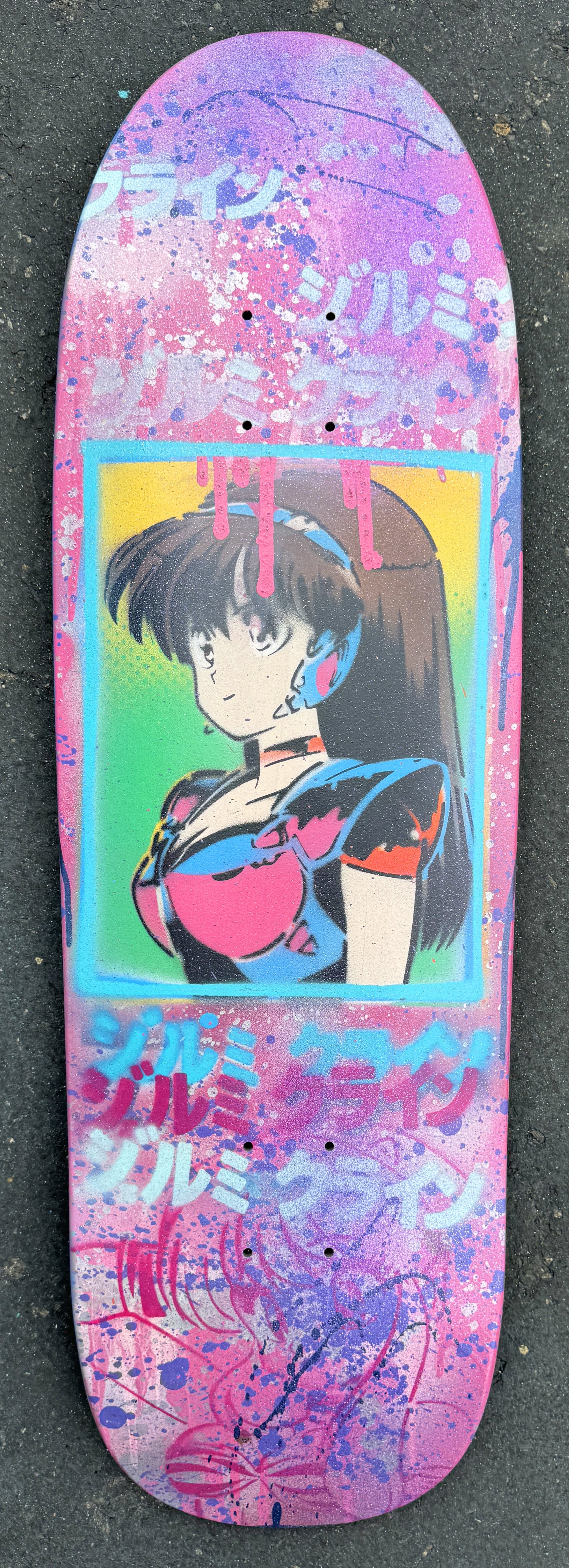 1 of 1 dream girl hand painted #5