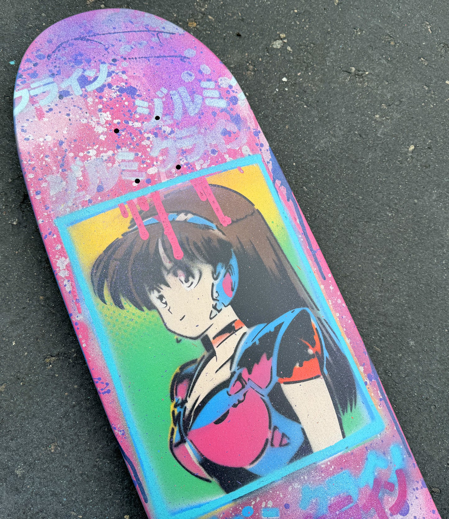 1 of 1 dream girl hand painted #5