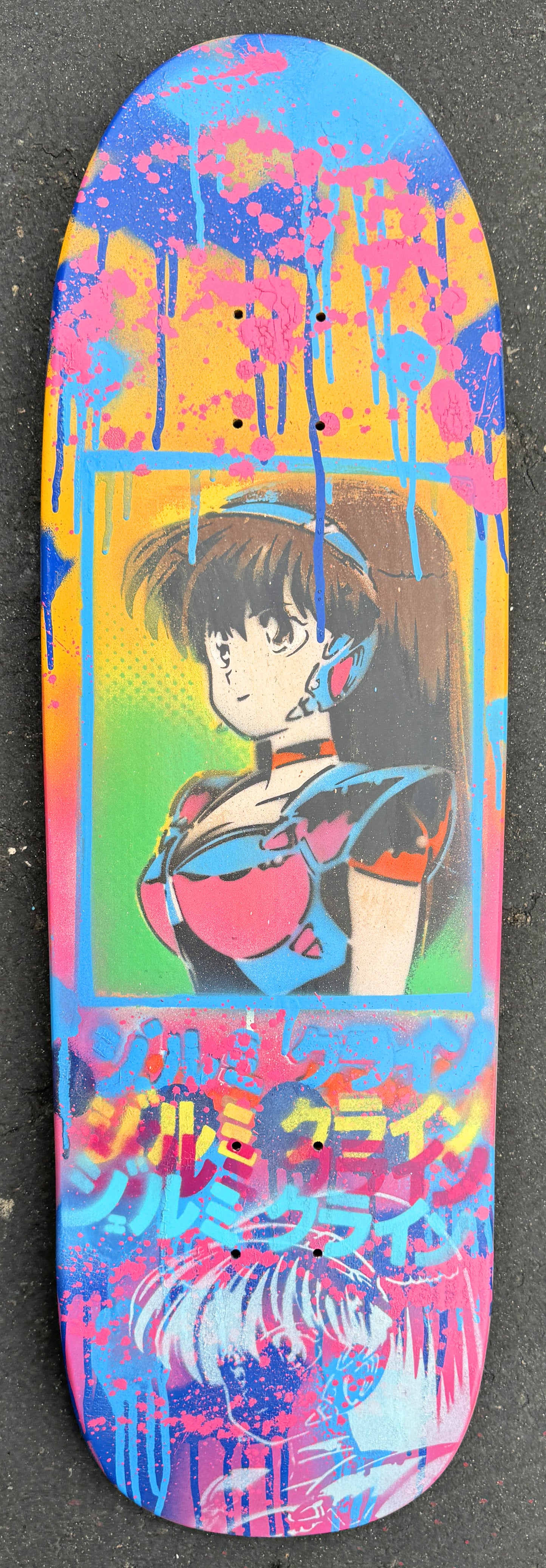 1 of 1 dream girl hand painted #9