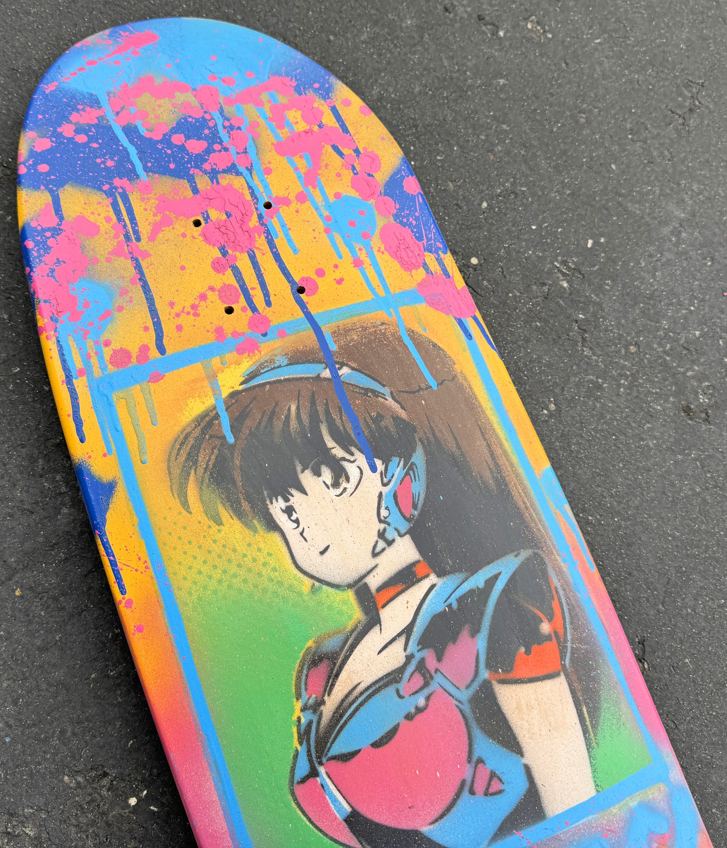 1 of 1 dream girl hand painted #9