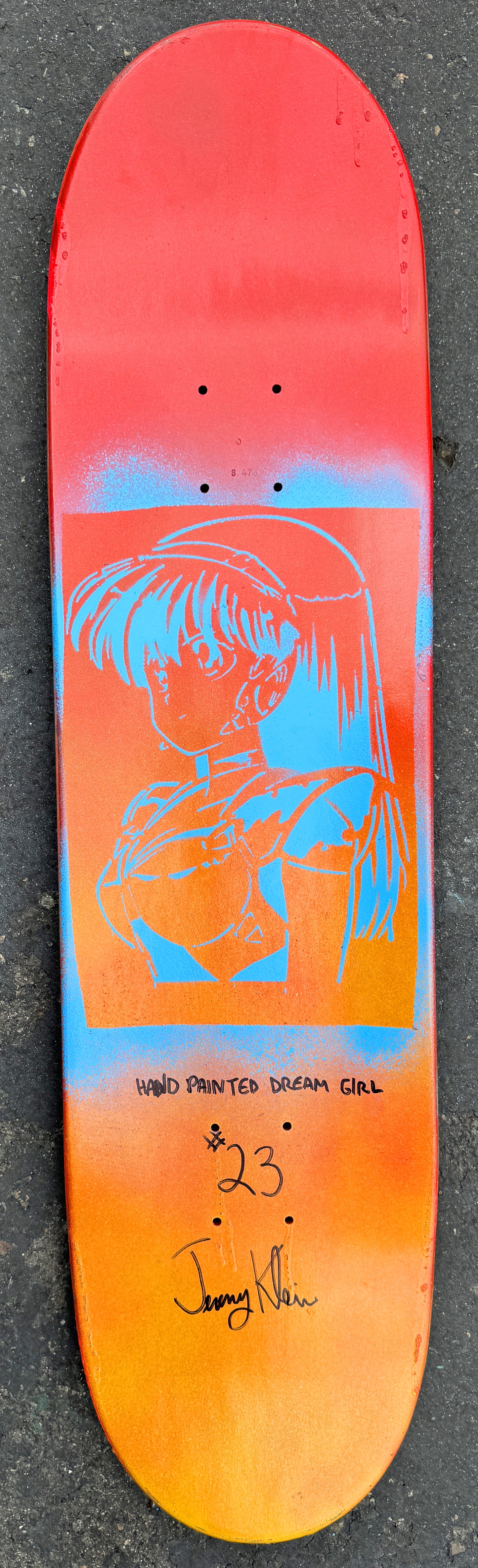 1 of 1 dream girl hand painted #23