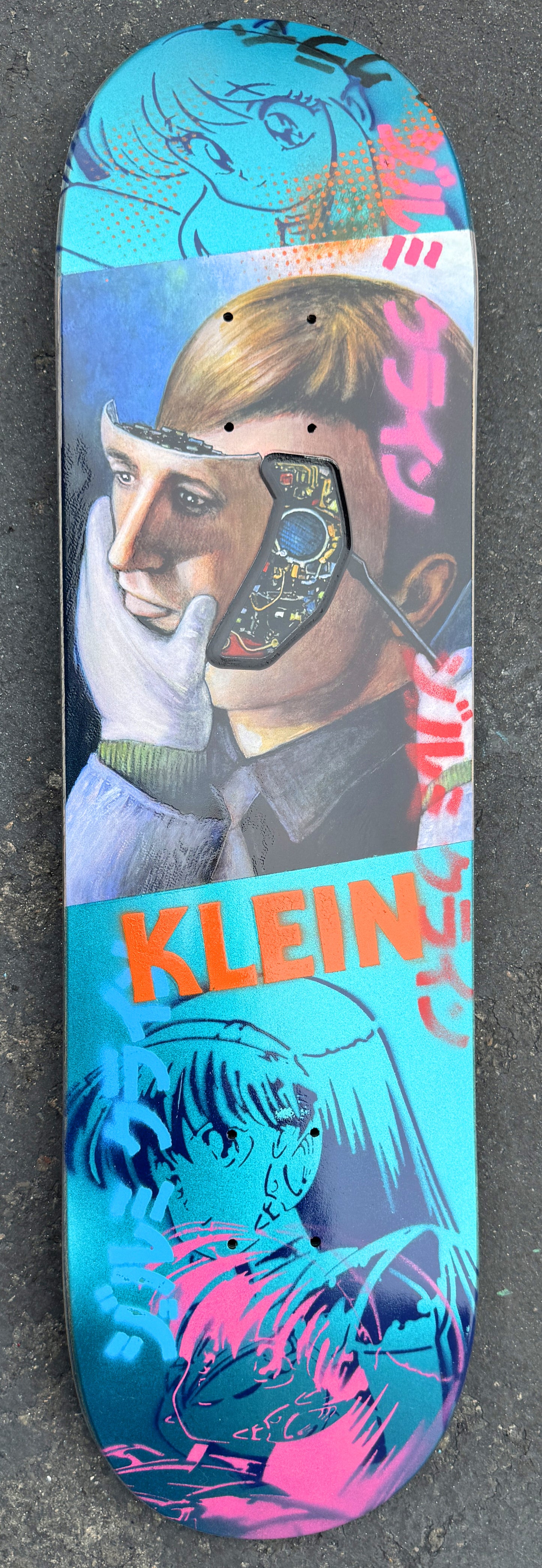 klein hammers METALLIC TURQUOISE 8.25 X 32.25 MIXED PROCESS 1 of 1