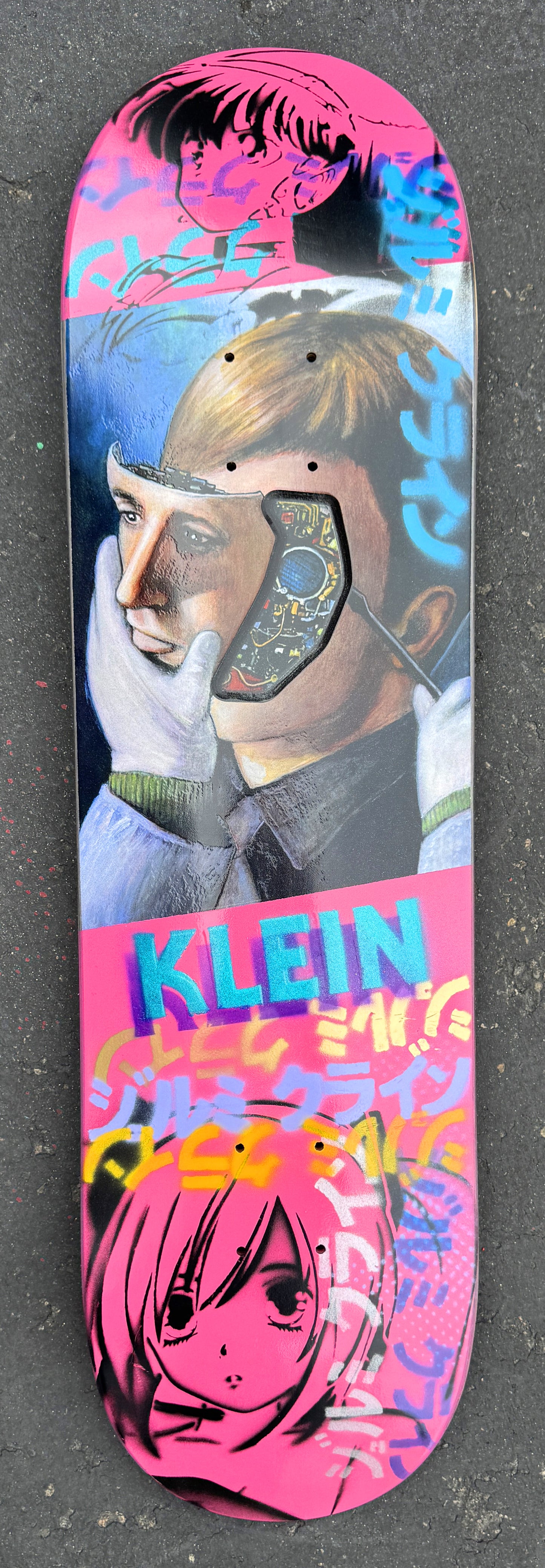 klein hammers PINK/BLUE 8.25 X 32.25 MIXED PROCESS 1 of 1