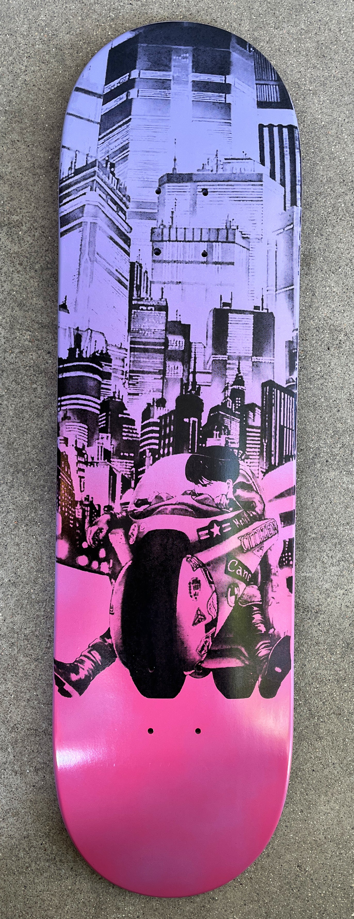 neo tokyo PURPLE/PINK 8.5 X 32.25 1 OF 1 SIGNED