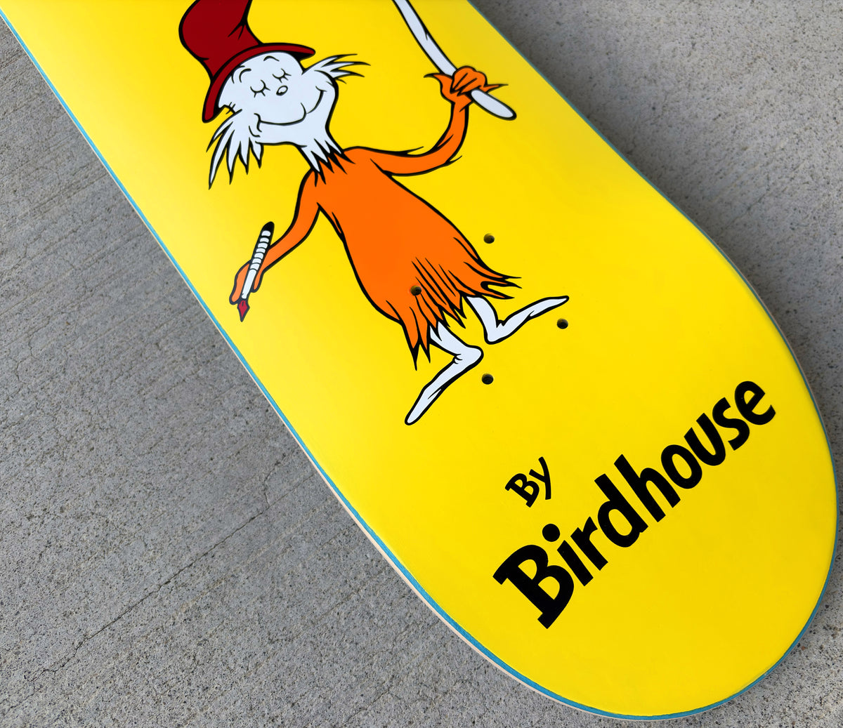 SIGNED green eggs board OG COLOR 8.0 X 31.75 HAND SCREENED