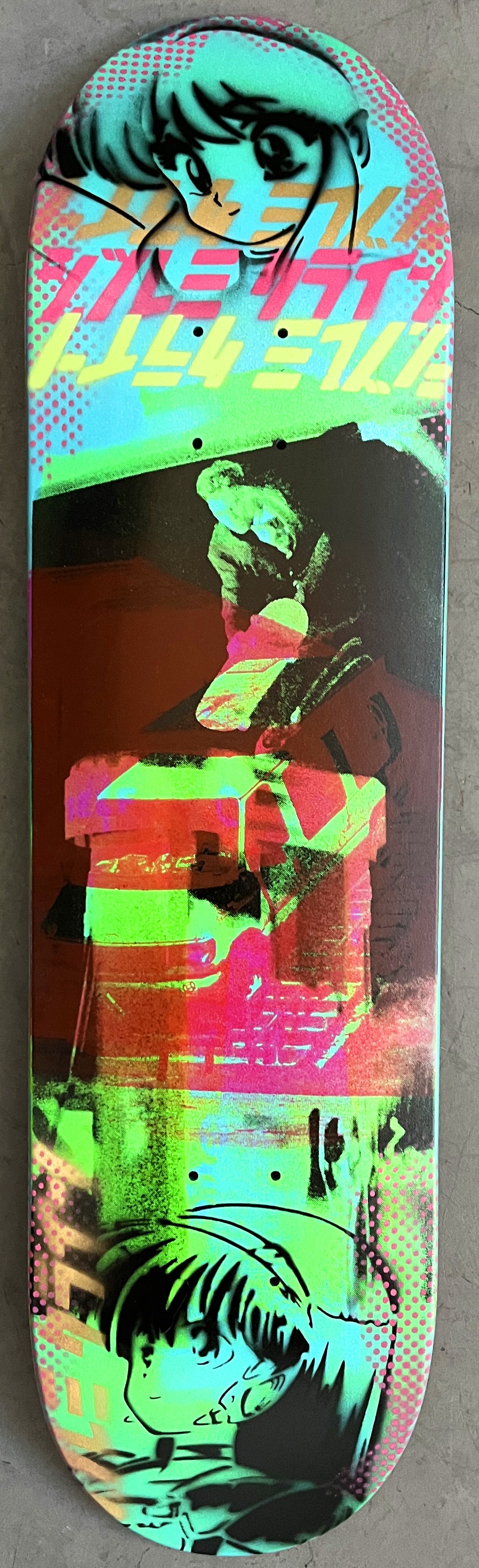 the end klein DOUBLE PRINT fast plant/van el toro 8.25 X 32.25 MIXED PROCESS SIGNED 1 of 1