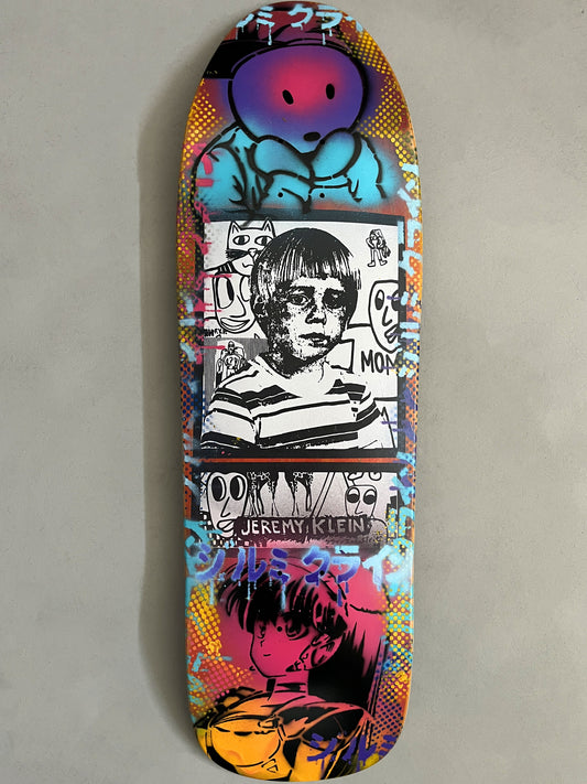 klein portrait 9.5 MIXED PROCESS YELLOW/PINK SIGNED 1 of 1