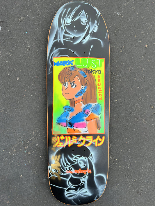 gonz dream girl BLACK 9.5 X 31.75 1 OF 1 SIGNED