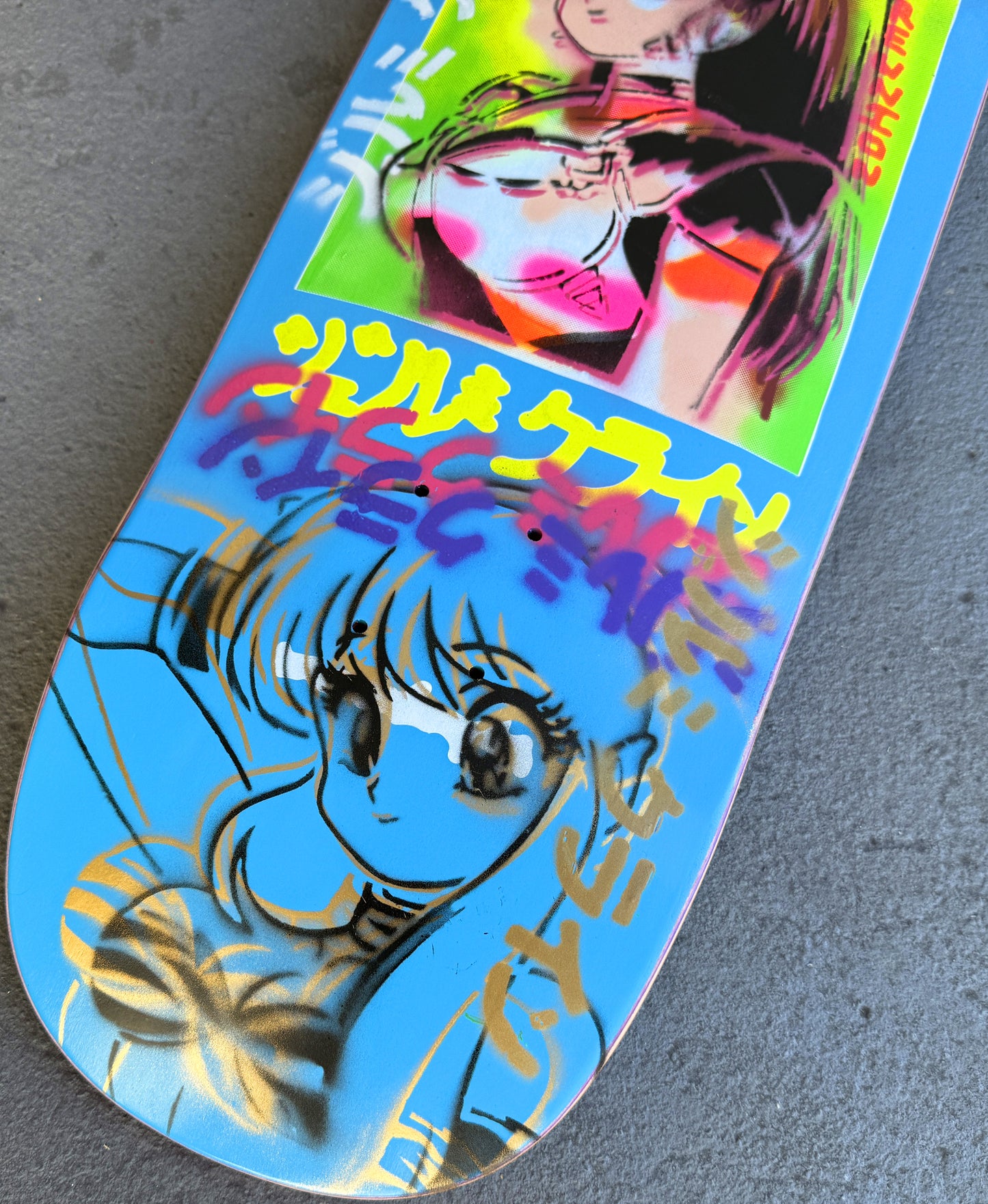 gonz dream girl BLUE 9.5 X 31.75 1 OF 1