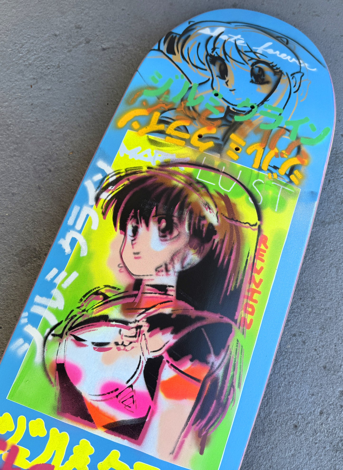 gonz dream girl BLUE 9.5 X 31.75 1 OF 1