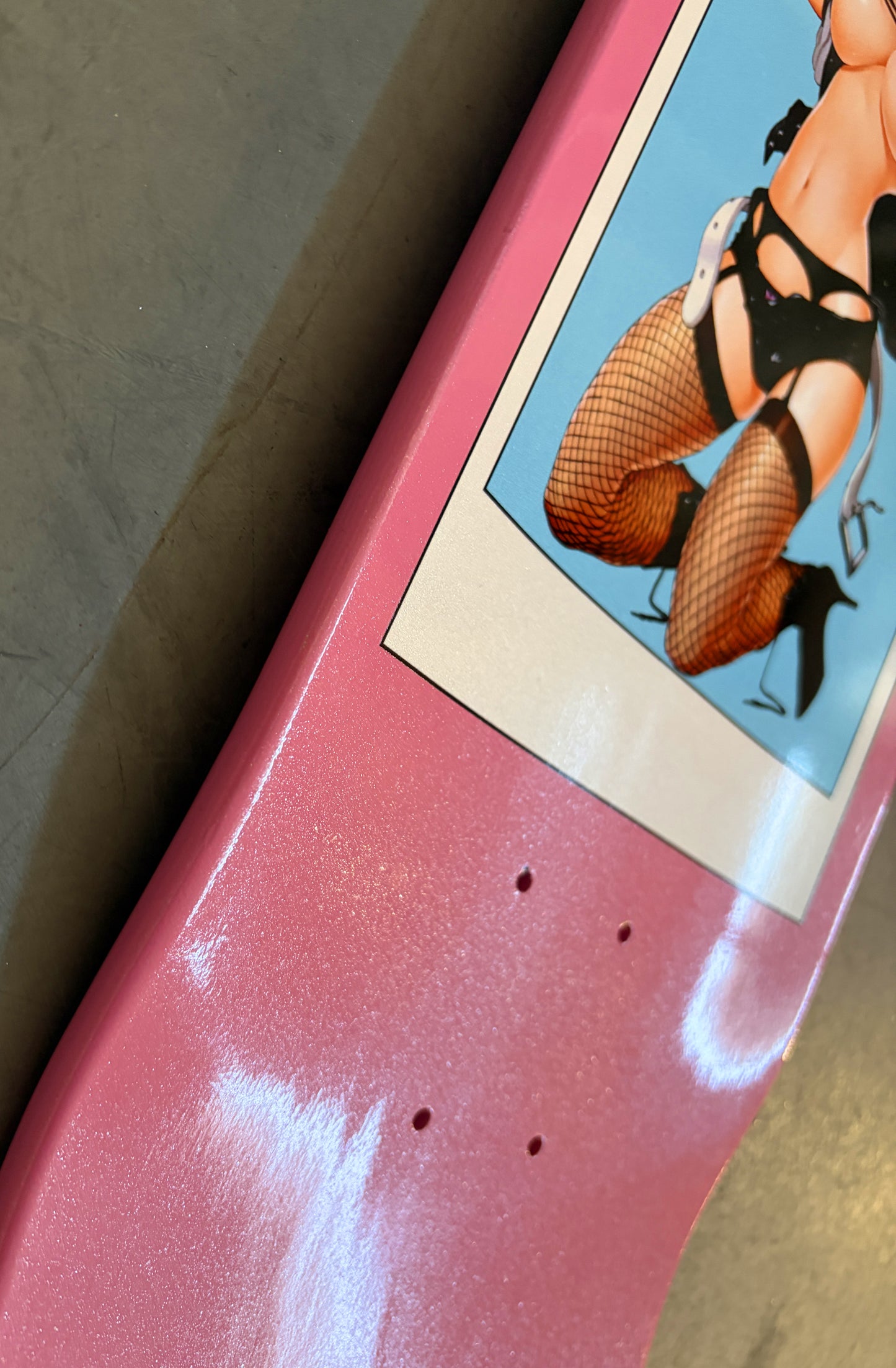 sonico 8.5 X 32.25 SPARKLE PINK DIPPED