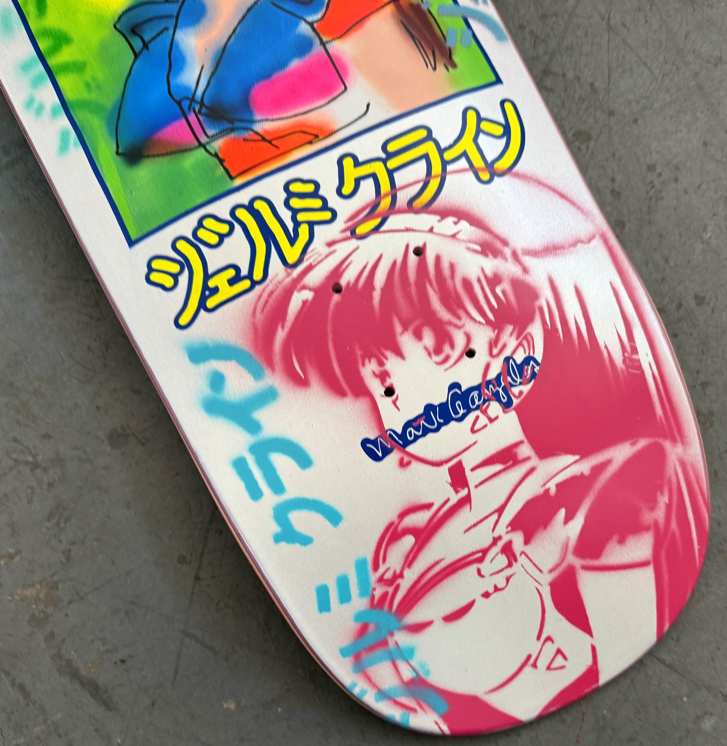 gonz dream girl PEARL WHITE/PINK 9.5 X 31.75 1 OF 1