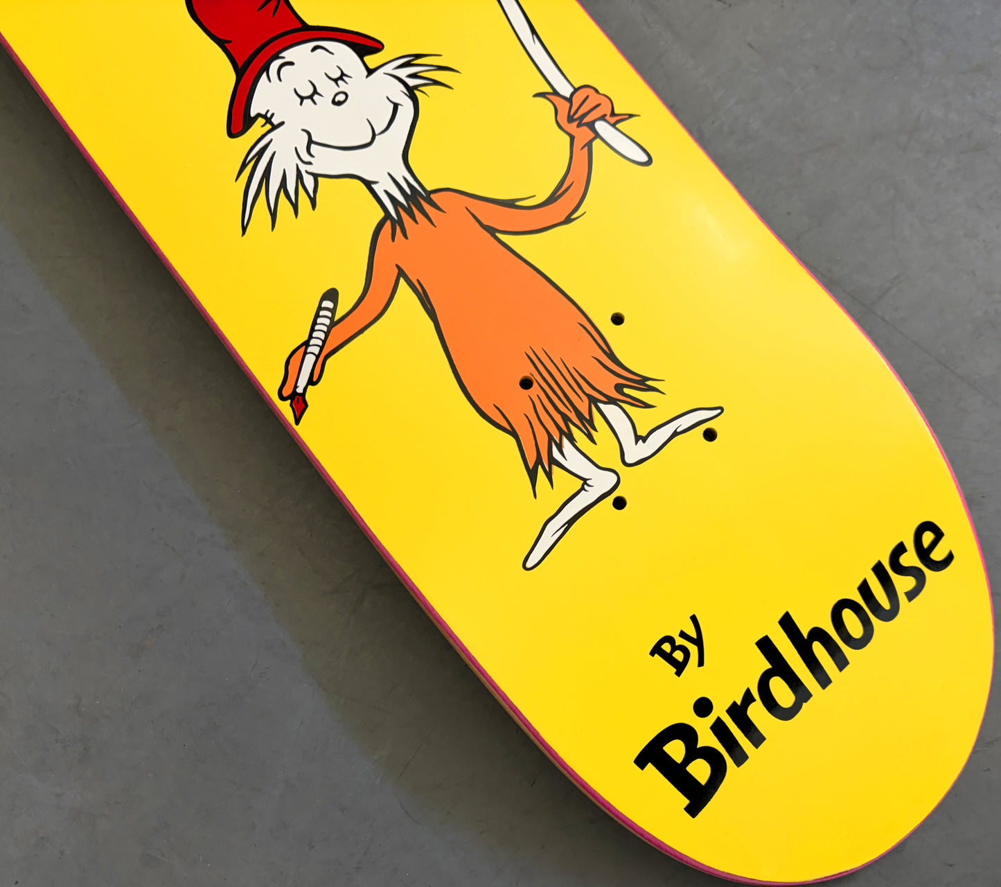 SIGNED green eggs board OG COLOR 7.5 X 31.75 HAND SCREENED