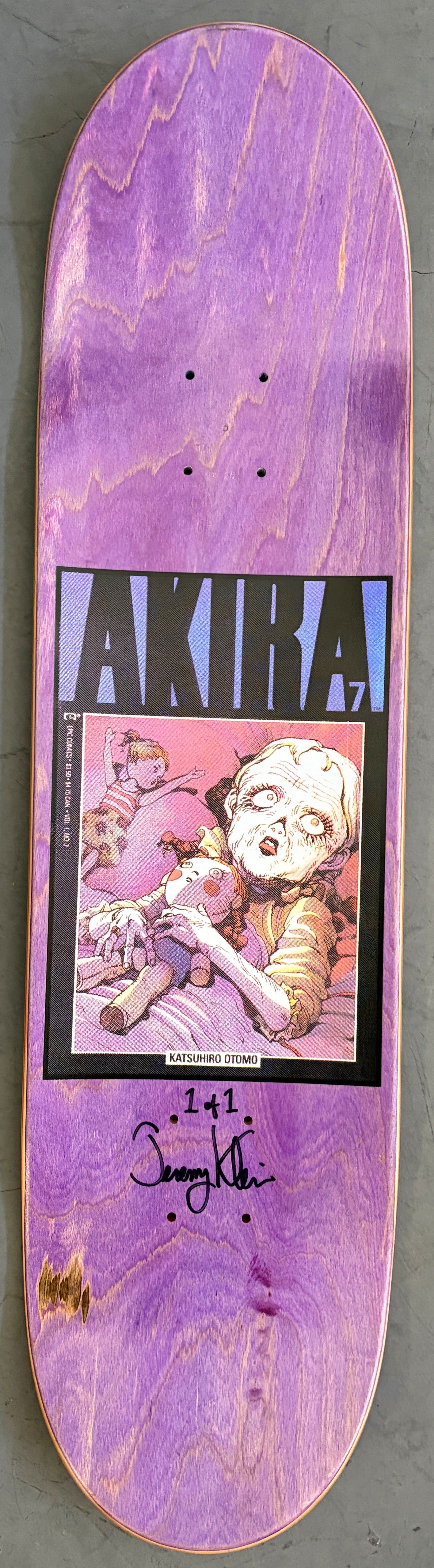 akira comics craze MIXED PROCESS 8.25 X 32.25 HAND SCREENED 1 OF 1
