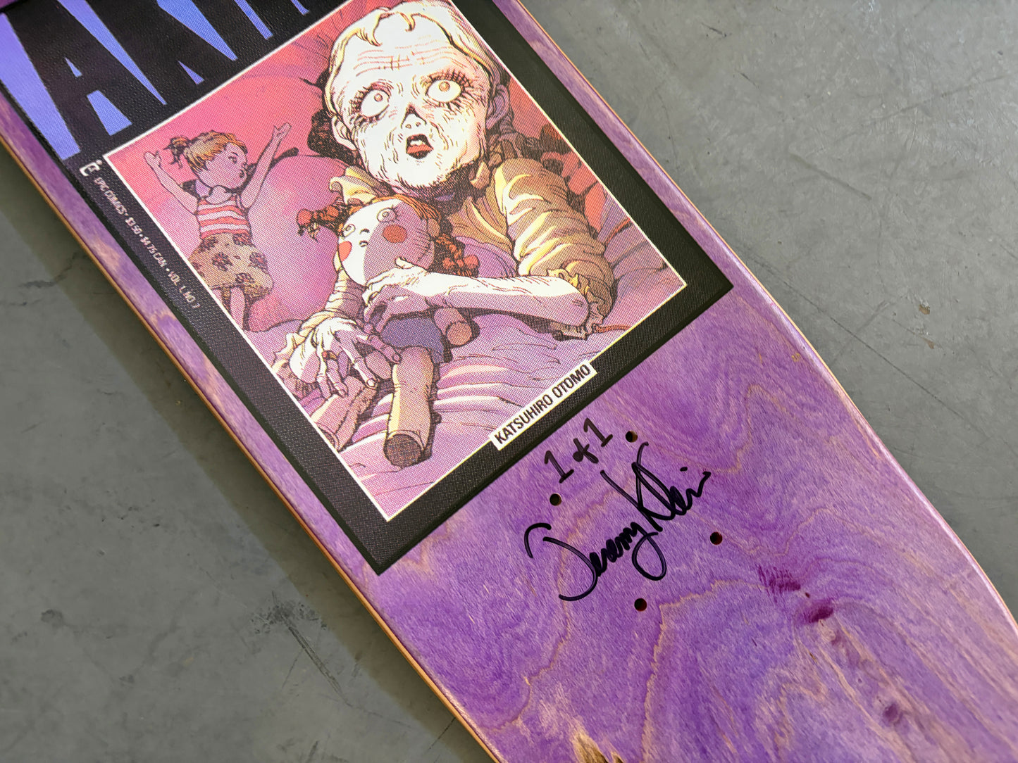 akira comics craze MIXED PROCESS 8.25 X 32.25 HAND SCREENED 1 OF 1