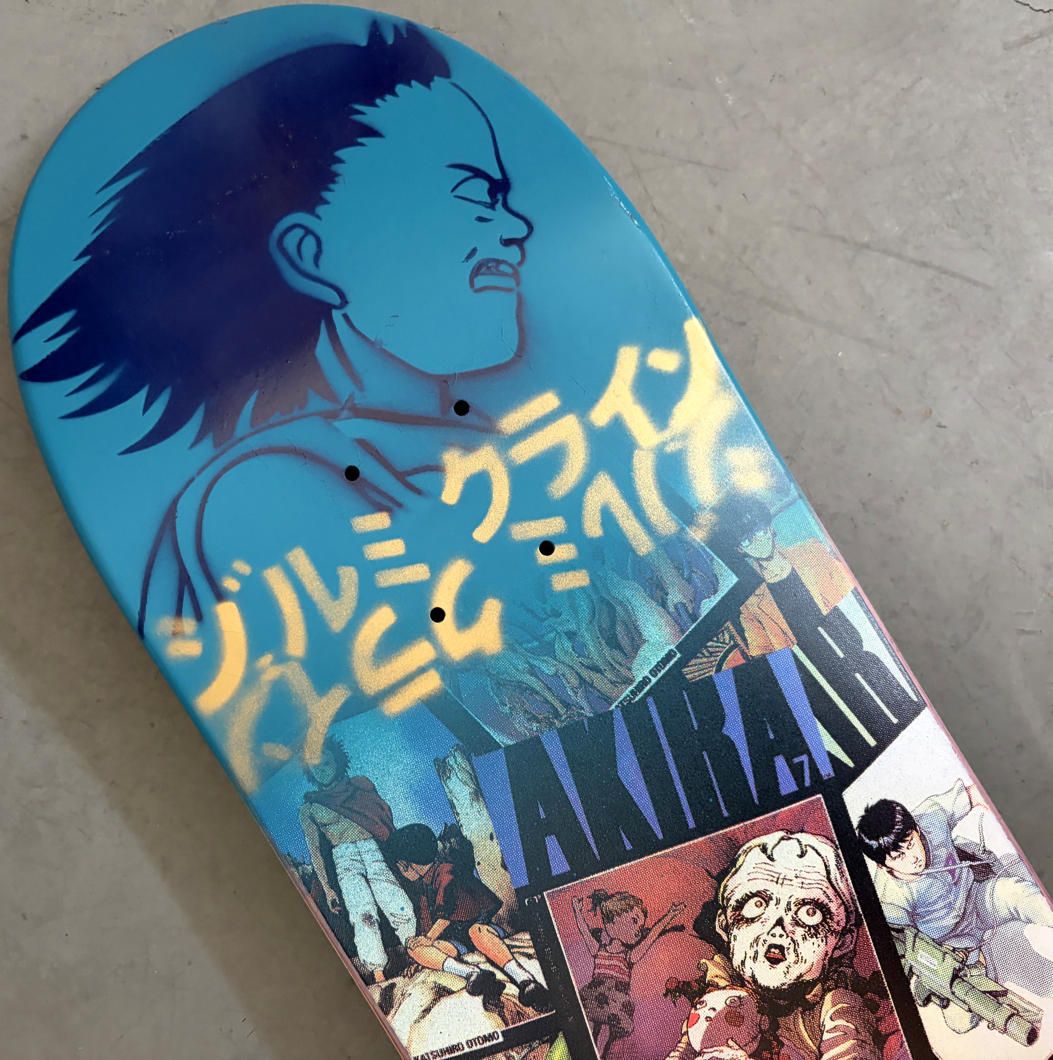akira comics craze tetsuo/kaneda MIXED PROCESS 8.25 X 32.25 HAND