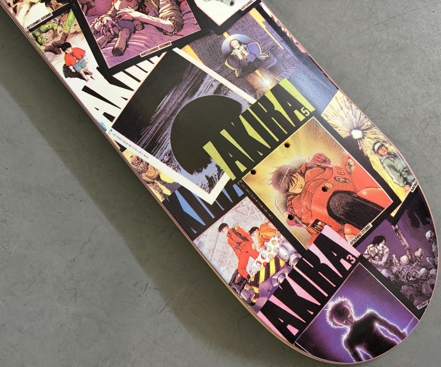 akira comics craze 8.25 X 32.25 HAND SCREENED