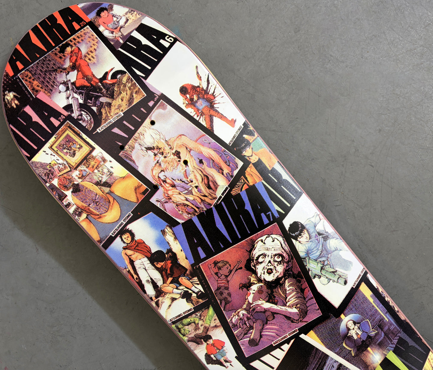 akira comics craze 8.25 X 32.25 HAND SCREENED