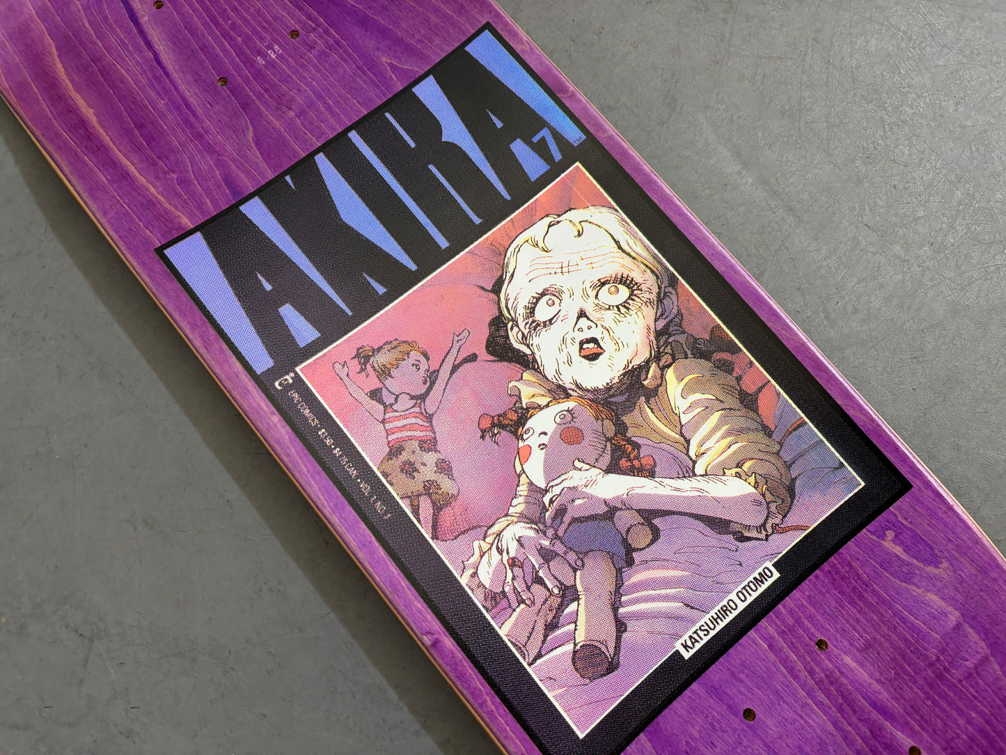 akira comics craze 8.25 X 32.25 HAND SCREENED