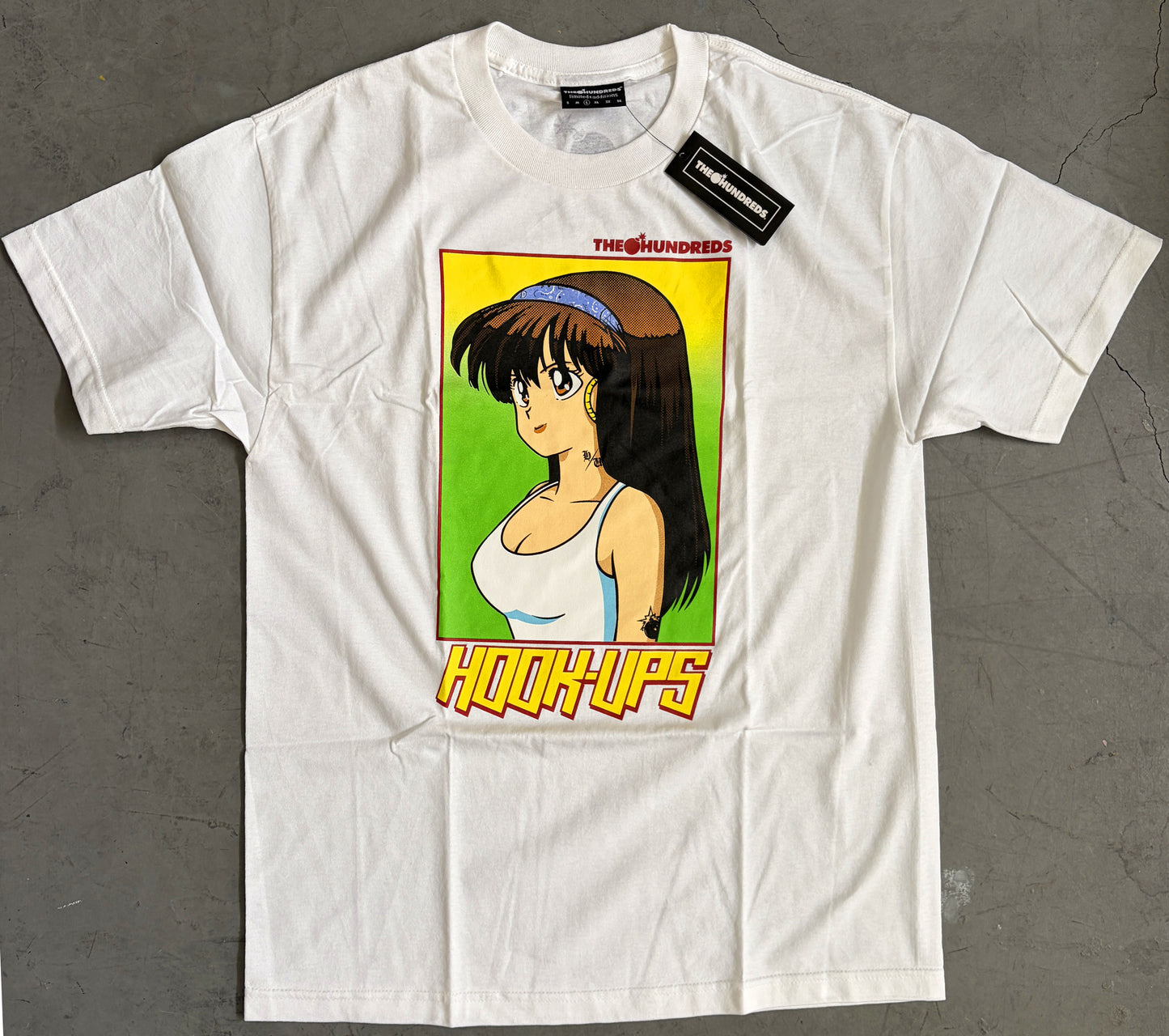 HOOK-UPS X HUNDREDS dream girl - WHITE - NEW OLD STOCK FROM 2013