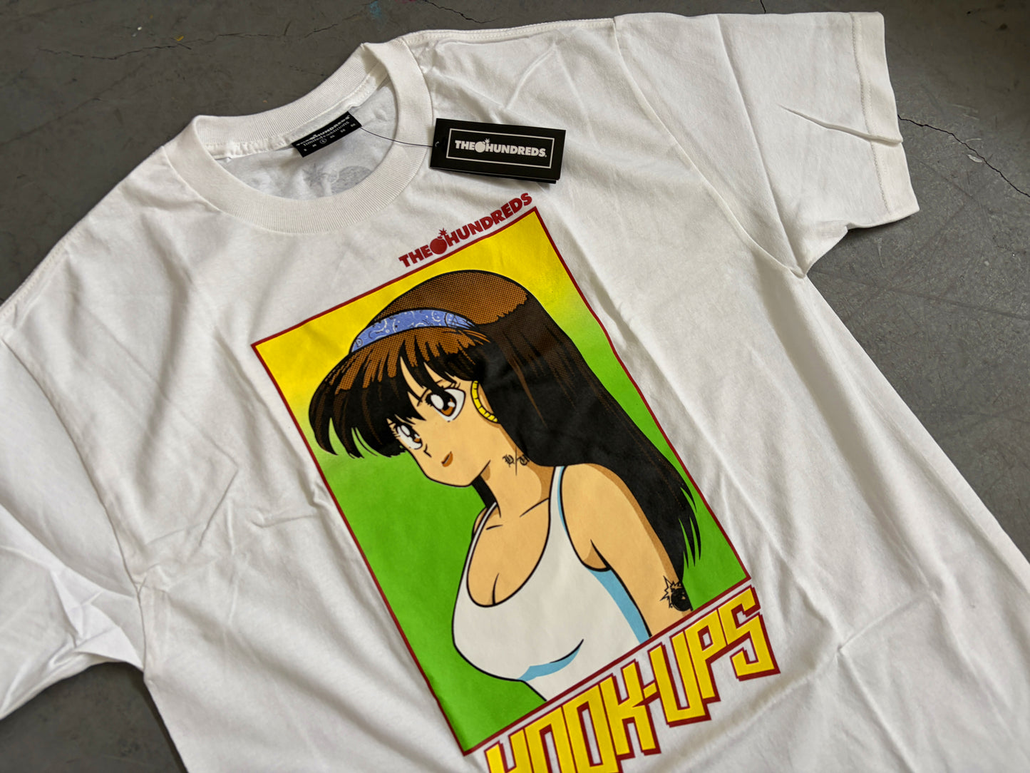 HOOK-UPS X HUNDREDS dream girl - WHITE - NEW OLD STOCK FROM 2013