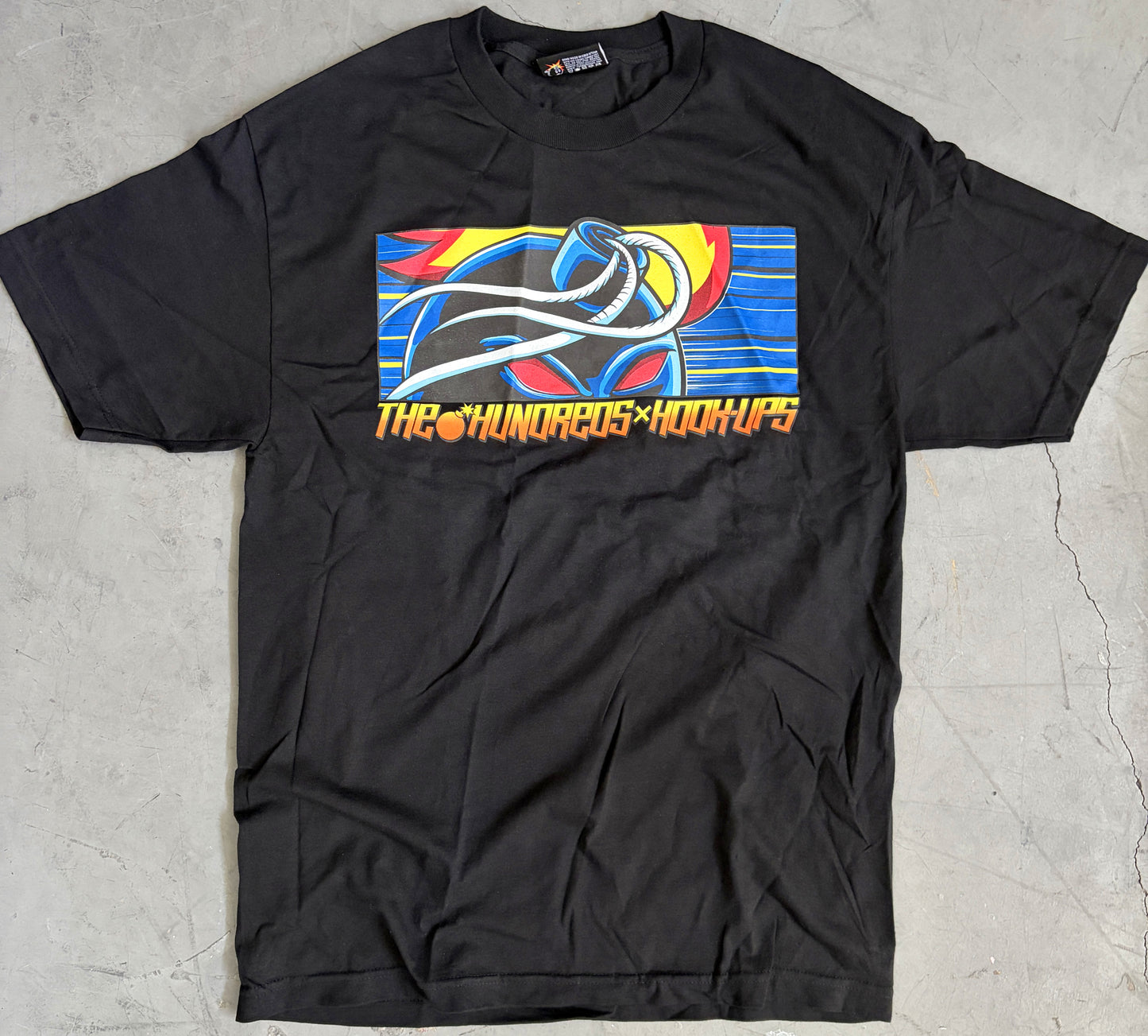 HOOK-UPS X HUNDREDS red eyes - BLACK - NEW OLD STOCK FROM 2013