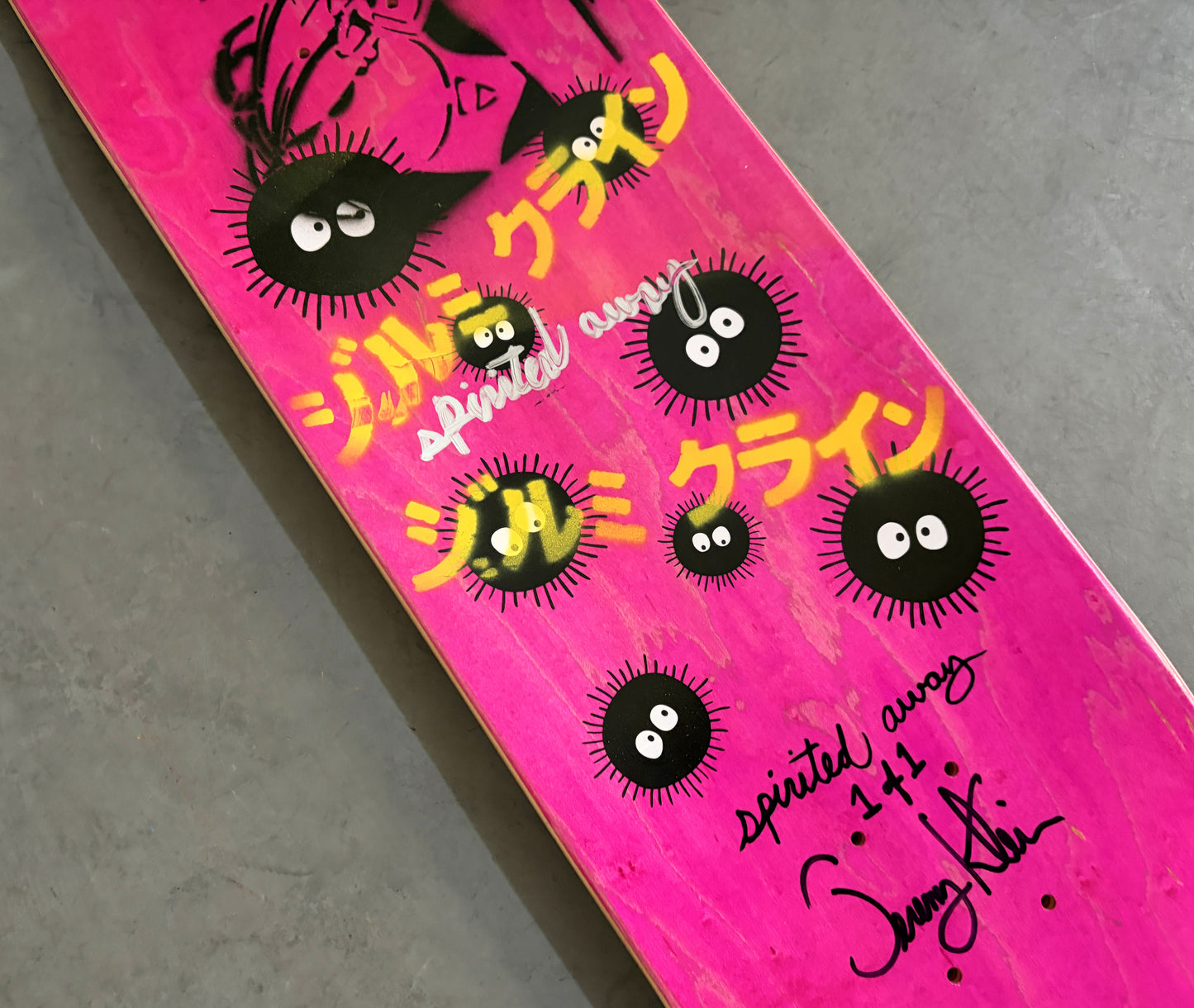 spirited away 8.5 X 32.25 COLLAGE #1 MIXED PROCESS SIGNED 1 of 1