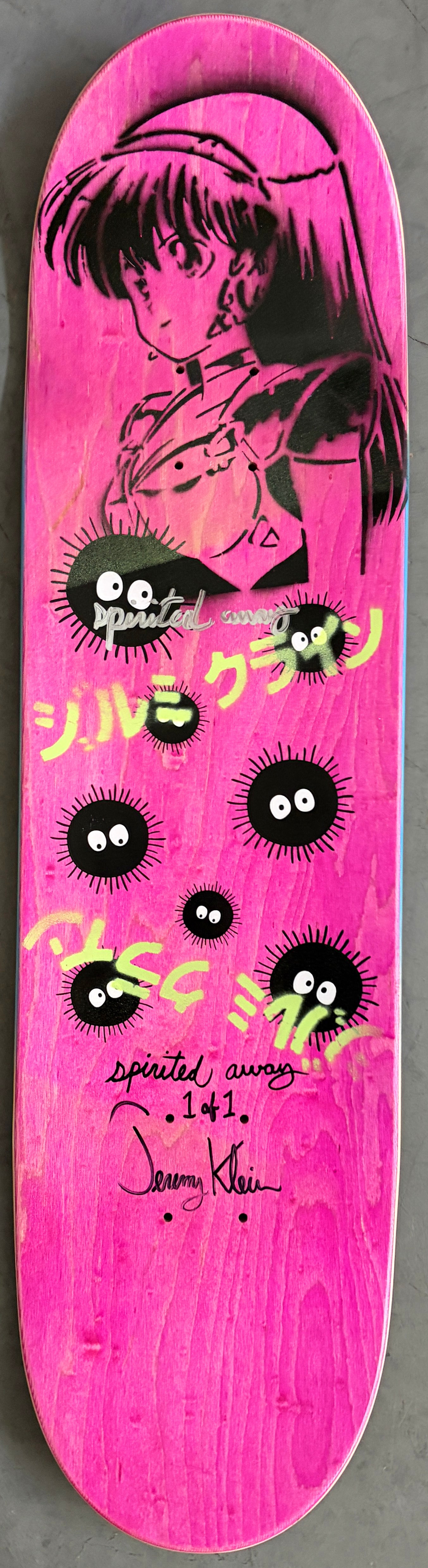 spirited away 8.5 X 32.25 COLLAGE #2 MIXED PROCESS SIGNED 1 of 1